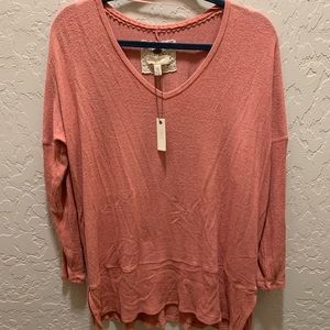 Cupio Blush Tunic Sweater